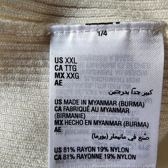 NWT JM COLLECTION Turtleneck Tunic Sweater XXL - Picture 8 of 8